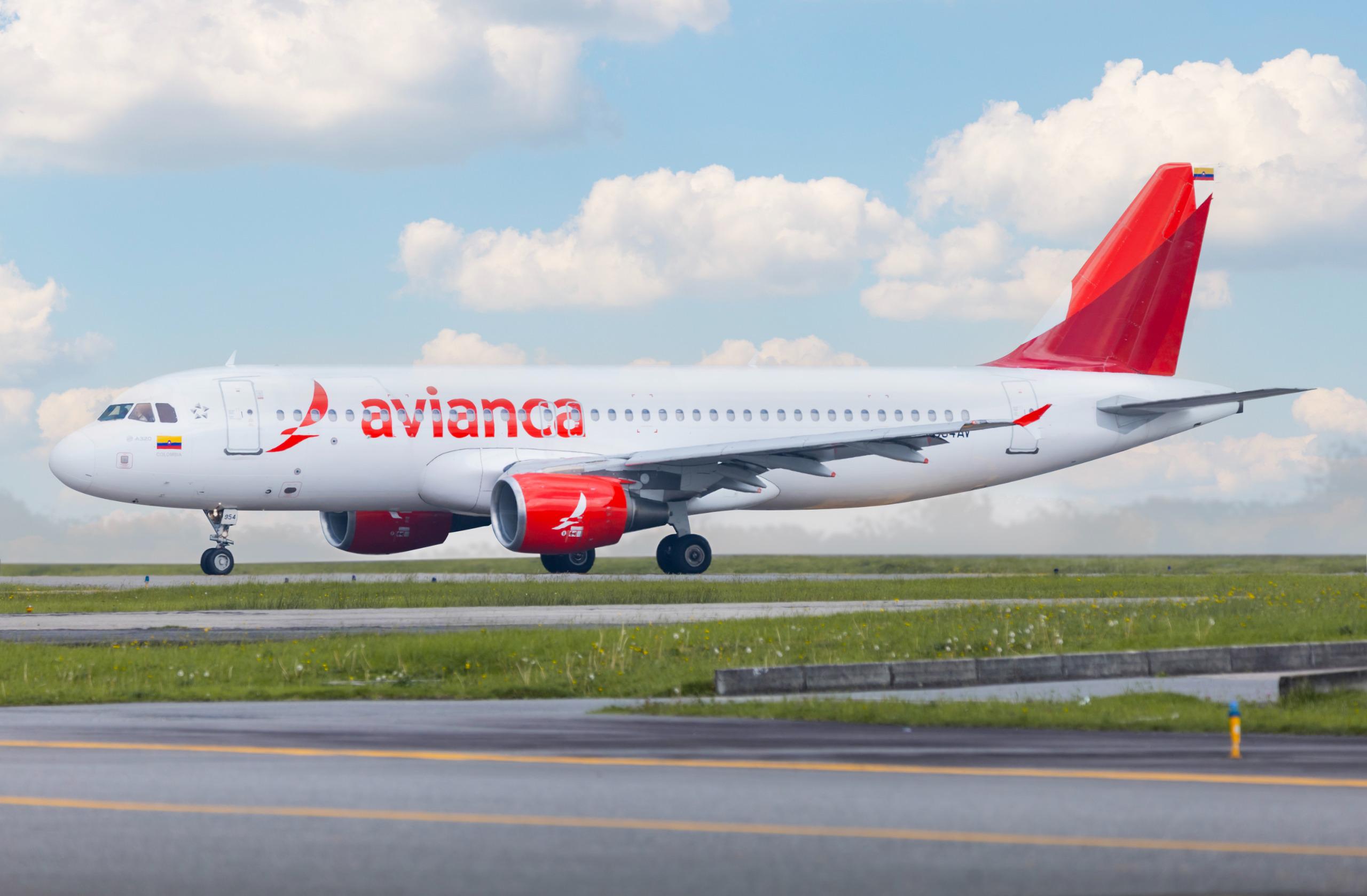 Avión de Avianca