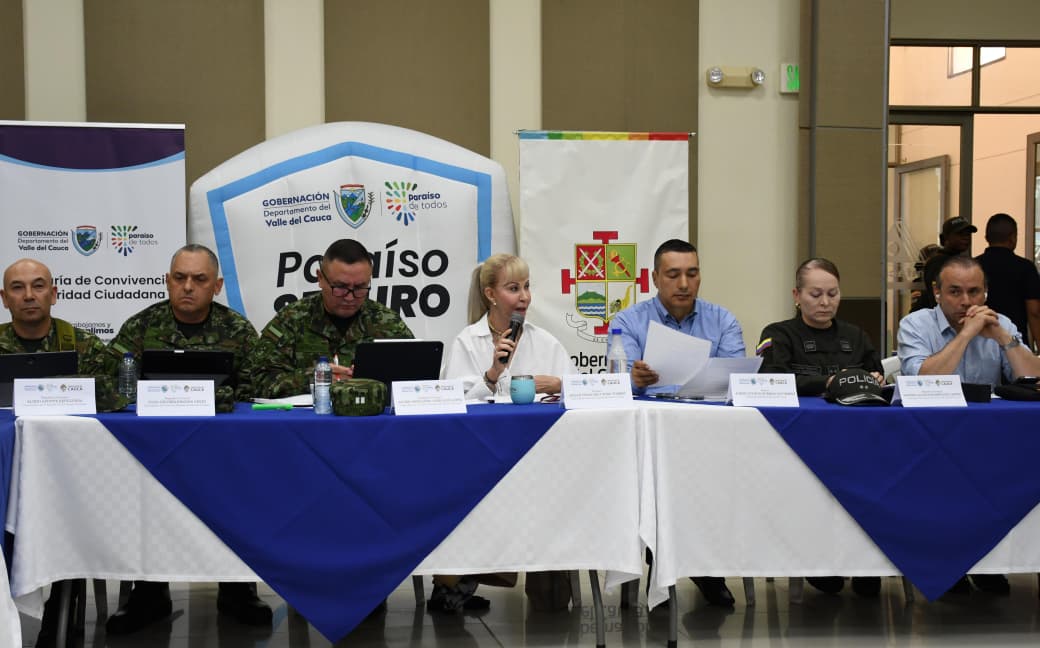 Primer consejo de seguridad con autoridades de Valle y Cauca se realizó el 26 de febrero.