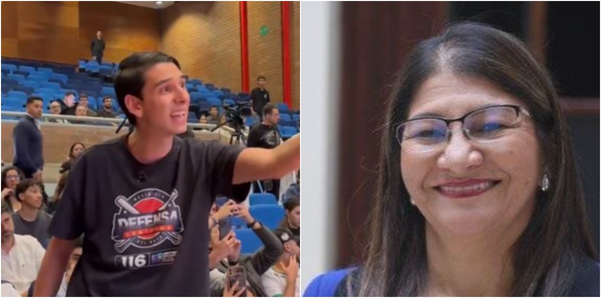 Egresado de la Universidad EAFIT confrontó a la candidata al Senado Griselda Lobo en Medellín