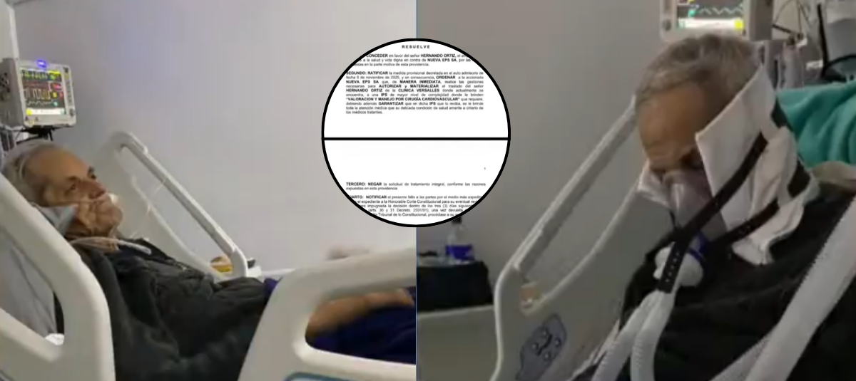 El hijo del paciente afirmó que, pese al fallo judicial, la operación no ha sido programada.