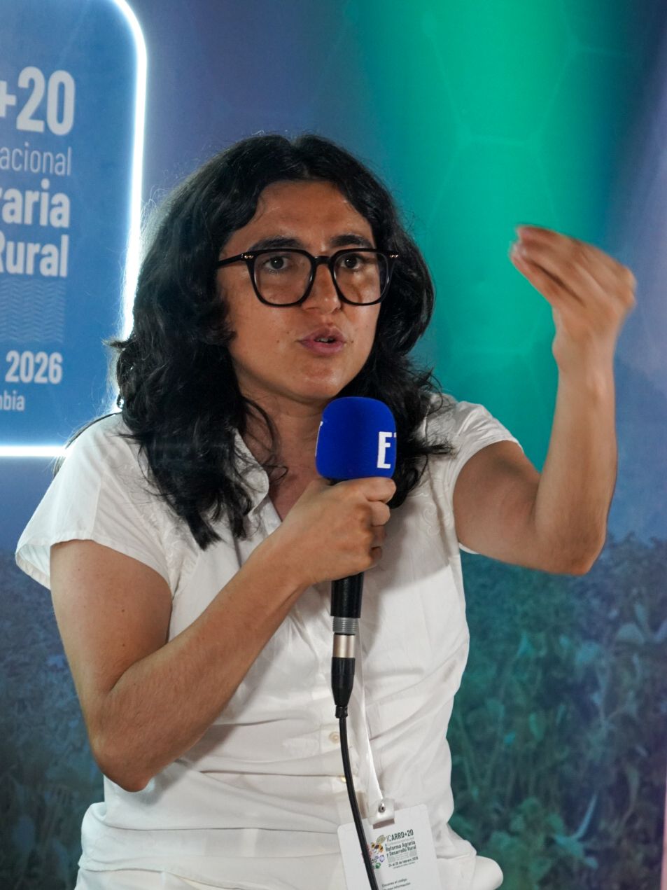 Paula Bolívar, subdirectora de la URT