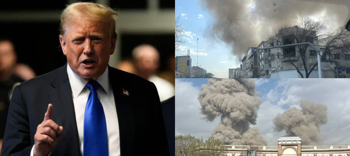 Donald Trump habló sobre los recientes ataques en Irán.