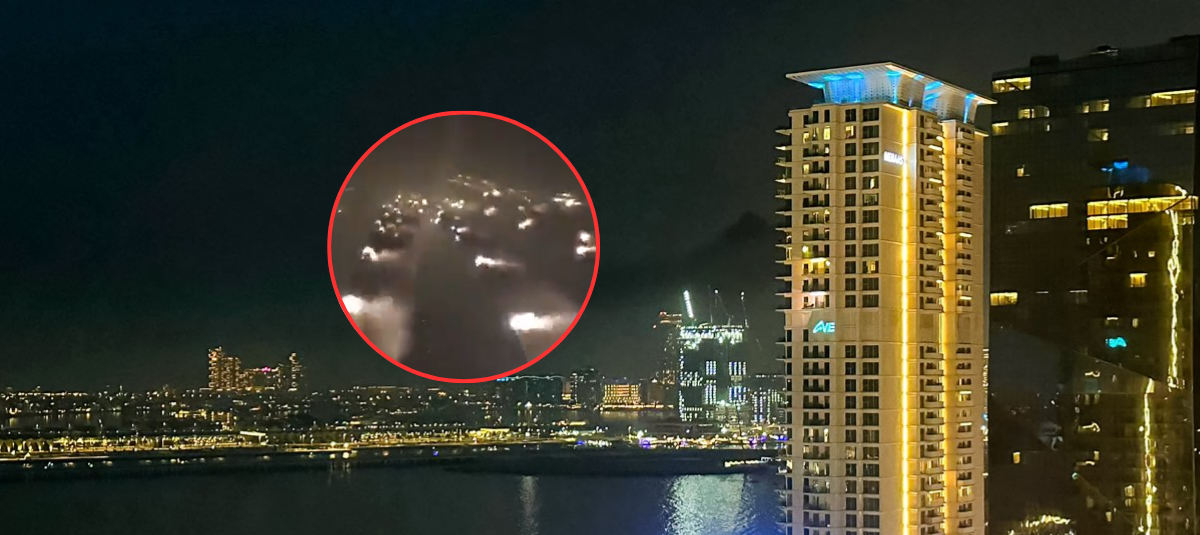 Intercepción de misiles en Dubái