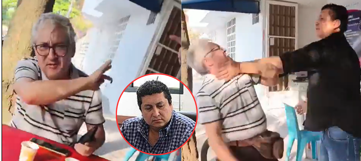 Exalcalde de Yopal, Jhon 'Calzones', agredió al periodista Martín Mesa.