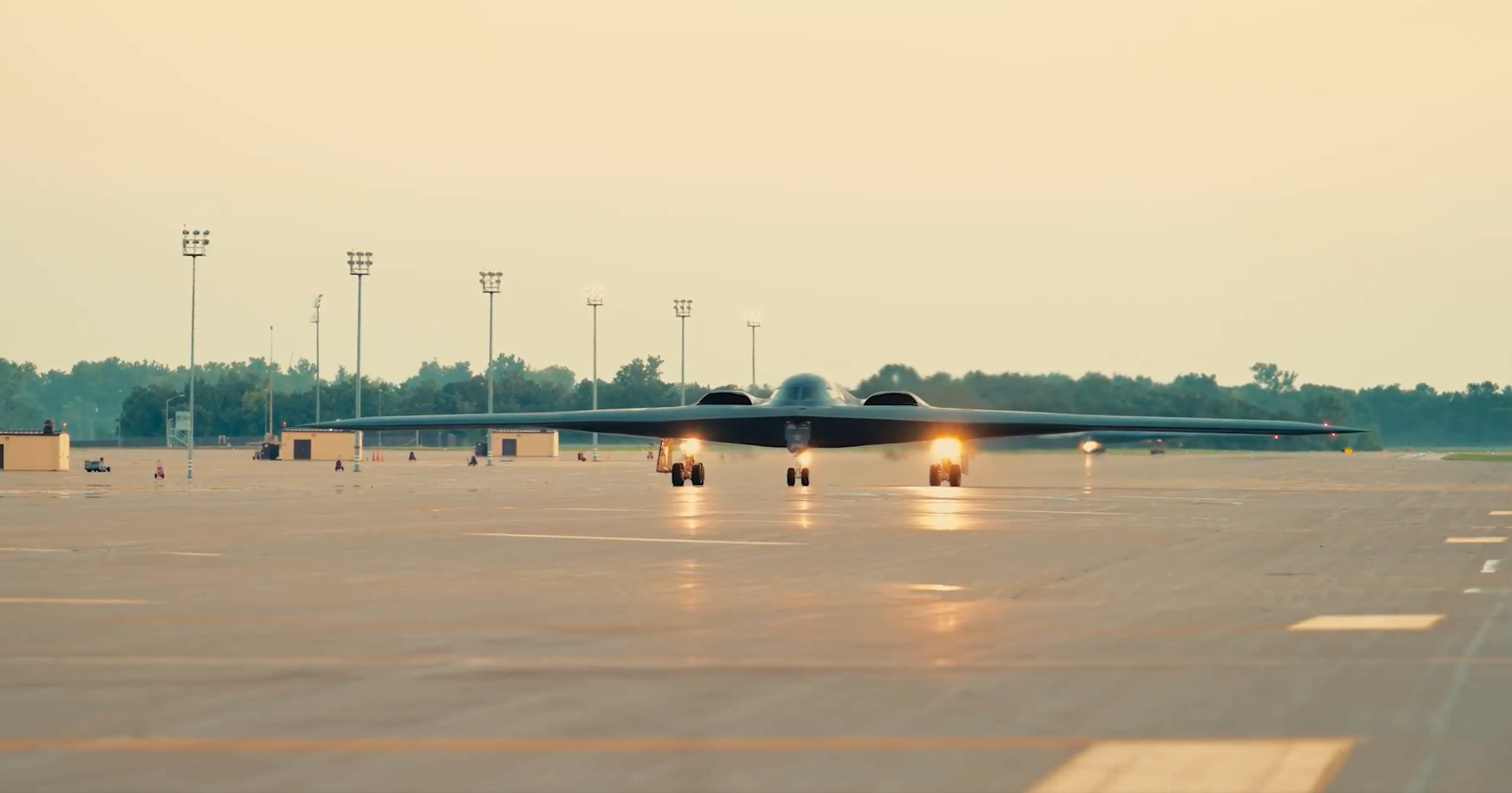 Bombarderos furtivos B-2 estadounidenses