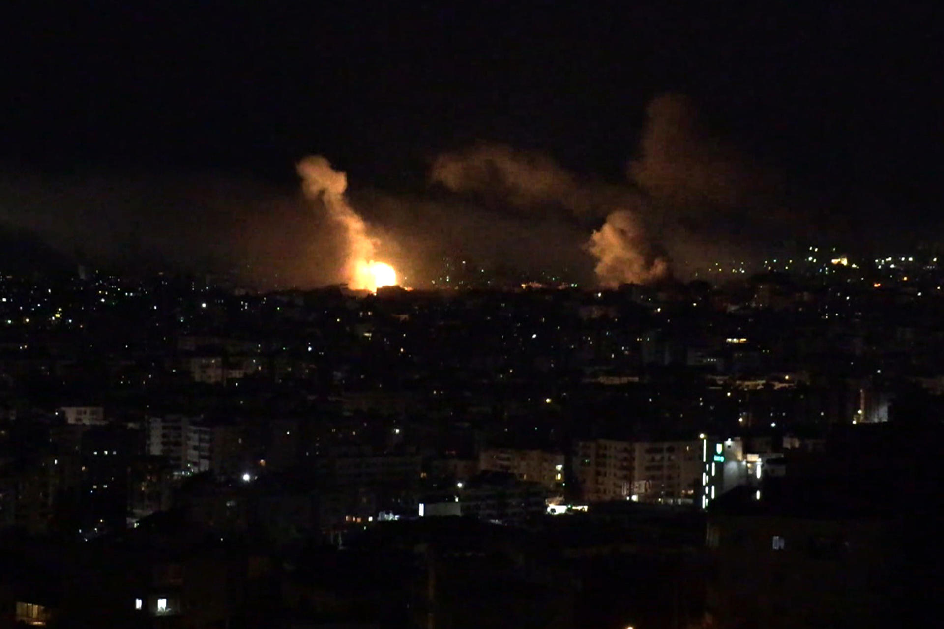 Bombardeo a Beirut