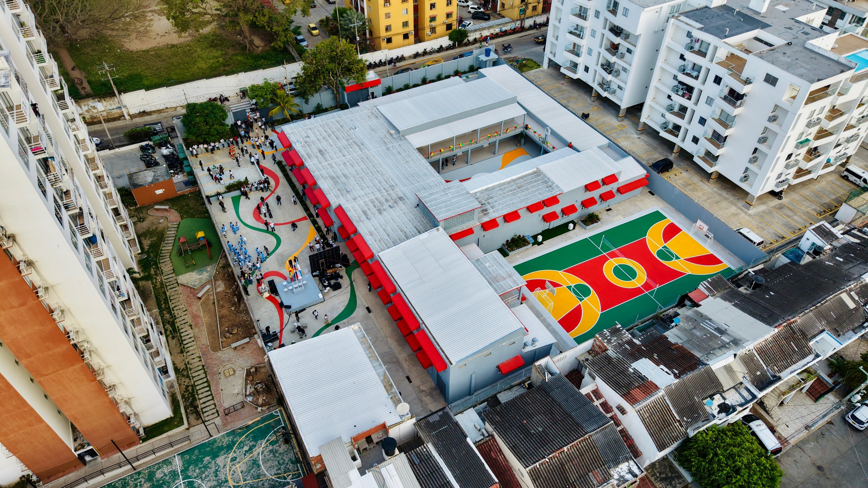 Cartagena: : la Institución Educativa Santa María renace como baluarte de la educación pública