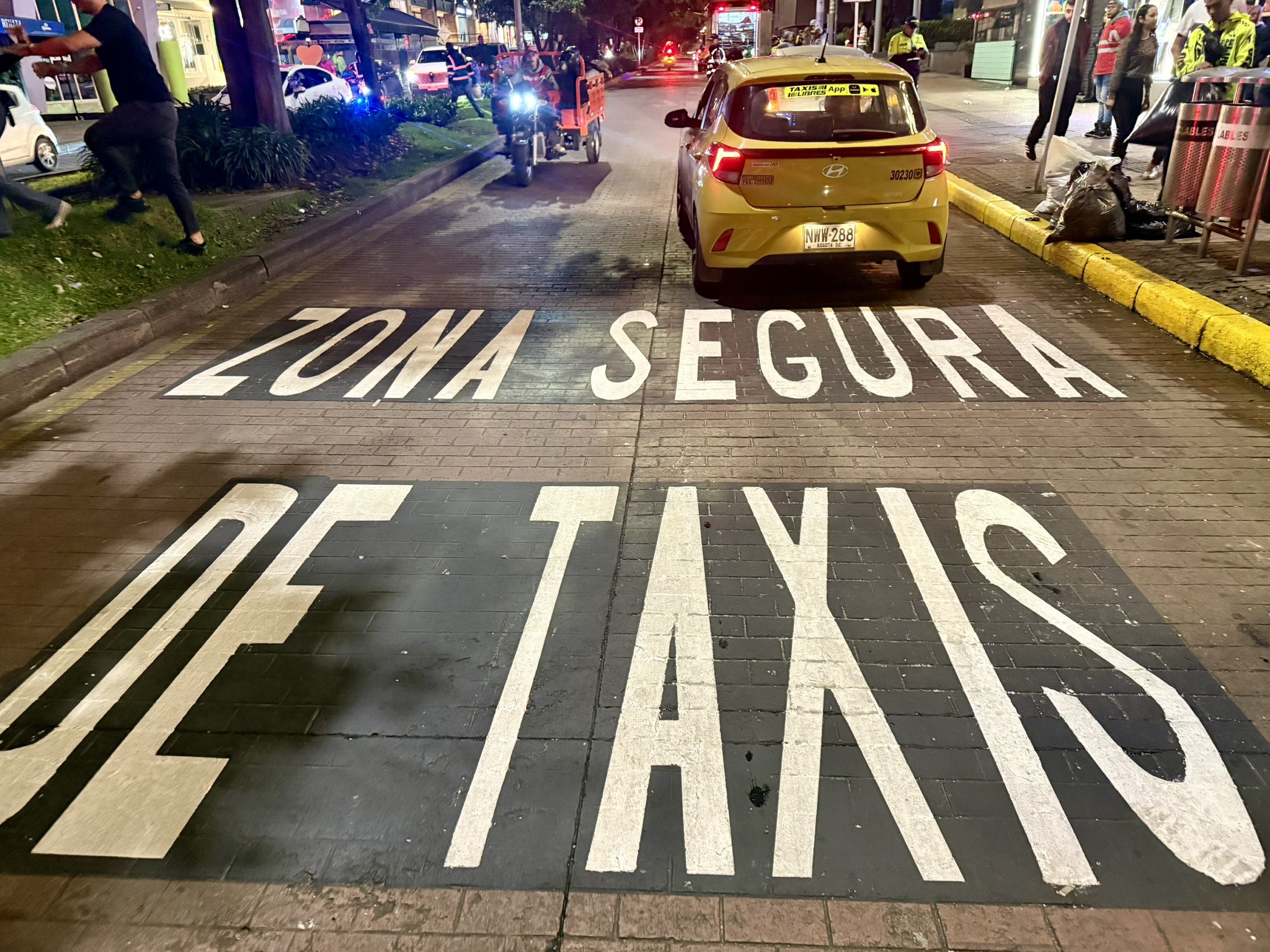 Zonas Seguras de Taxis