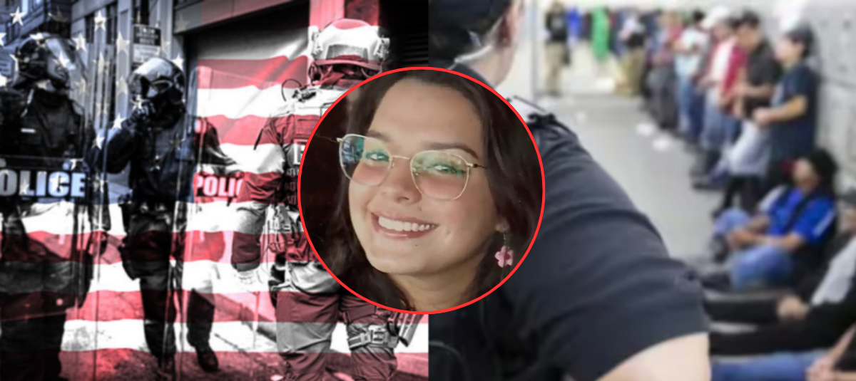 Colombiana detenida por ICE en Estados Unidos.