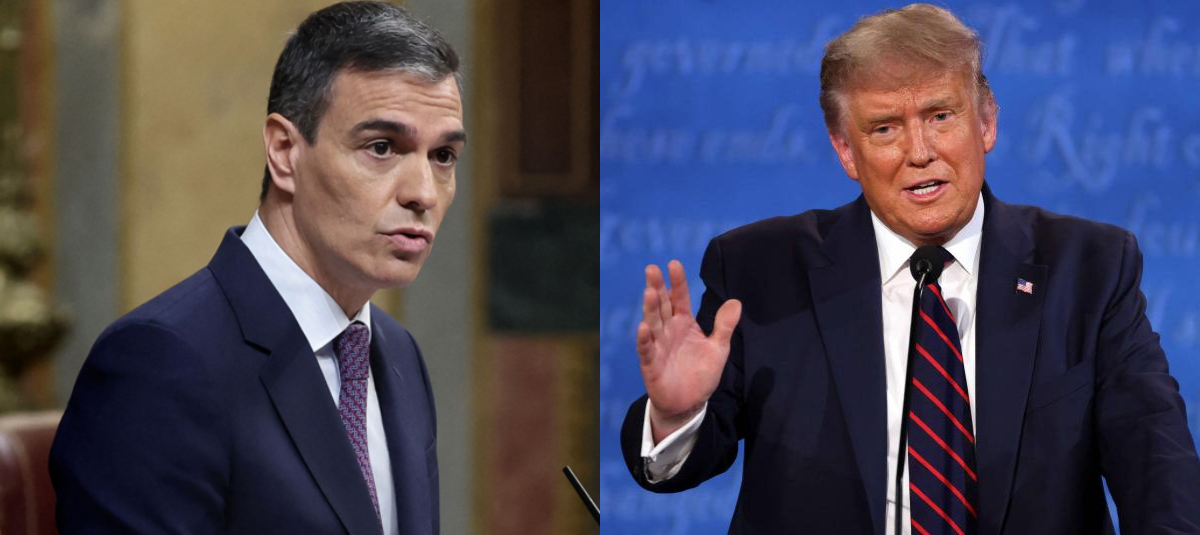 Estados Unidos busca 'cortar comercio con España'.