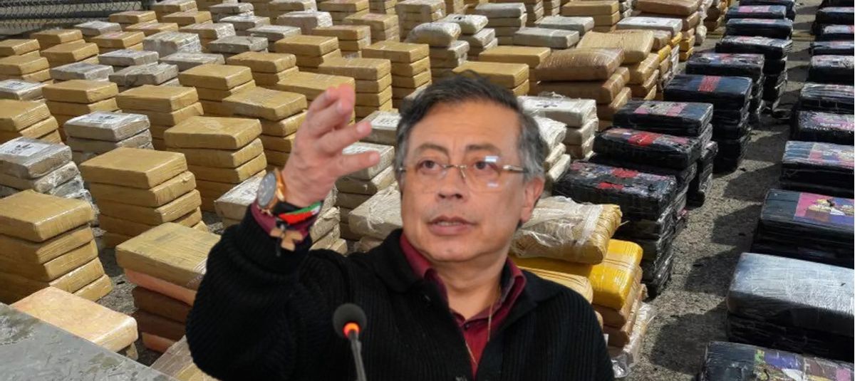 Gustavo Petro y cocaína.