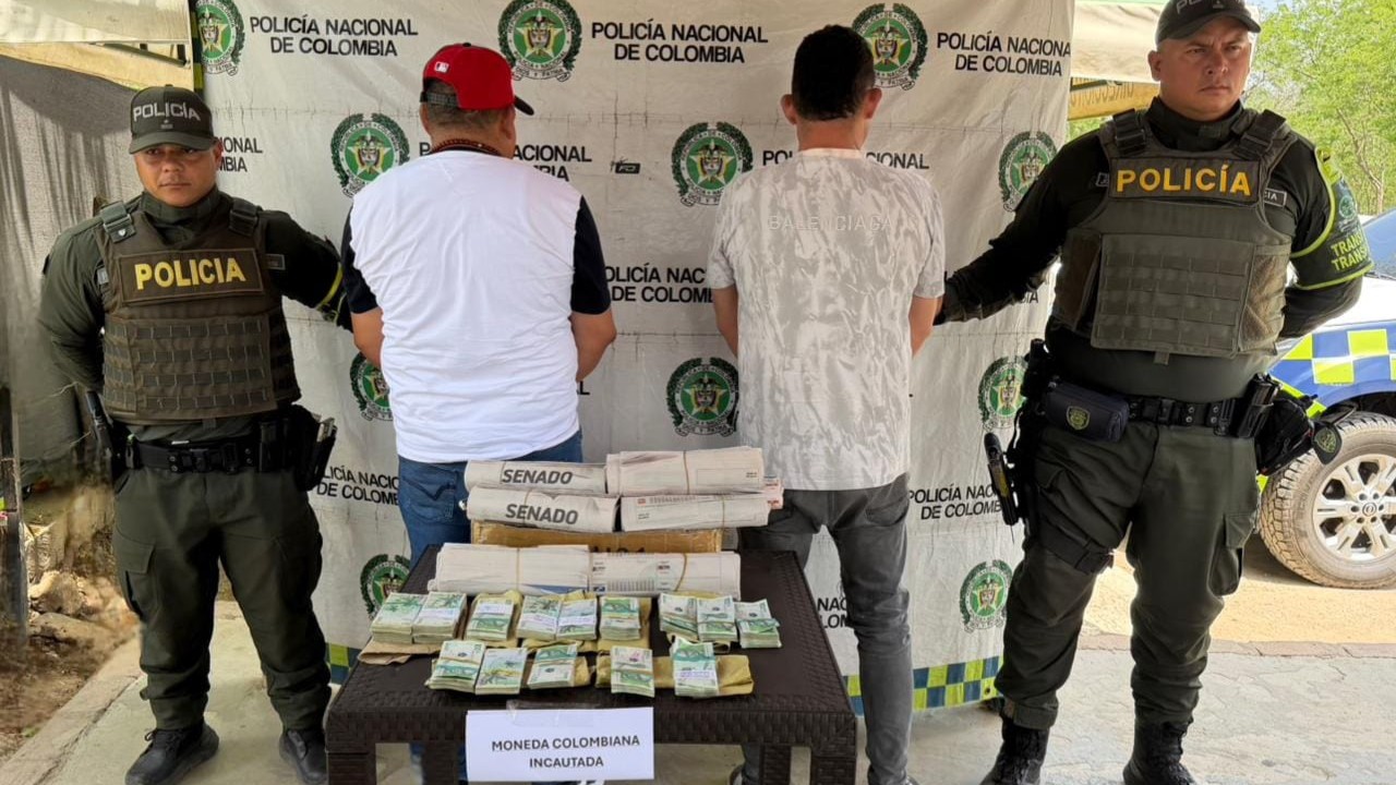 Capturados con dinero en efectivo en La Guajira previo a las elecciones