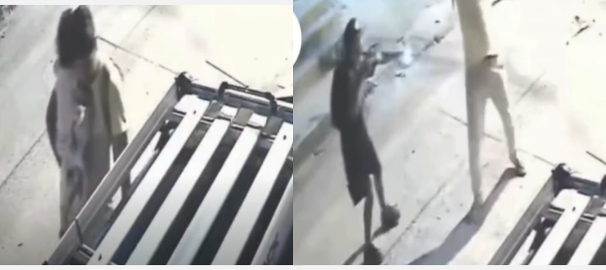 Papá con su hijo en brazos fue atracado de manera violenta en Santa Marta