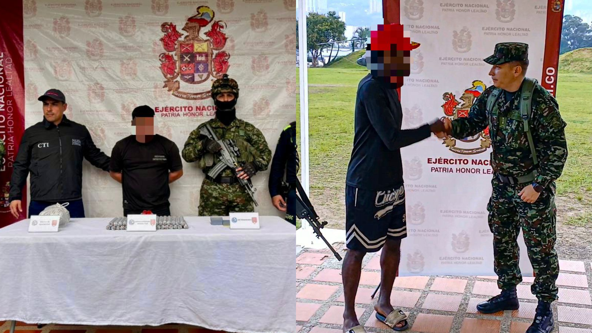 Un cabecilla del 'clan del Golfo' fue capturado y un disidente del frente 18 se desmovilizó en Ituango.