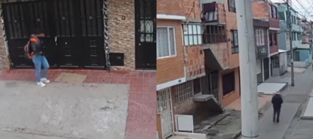 Video de robo en Bogotá.