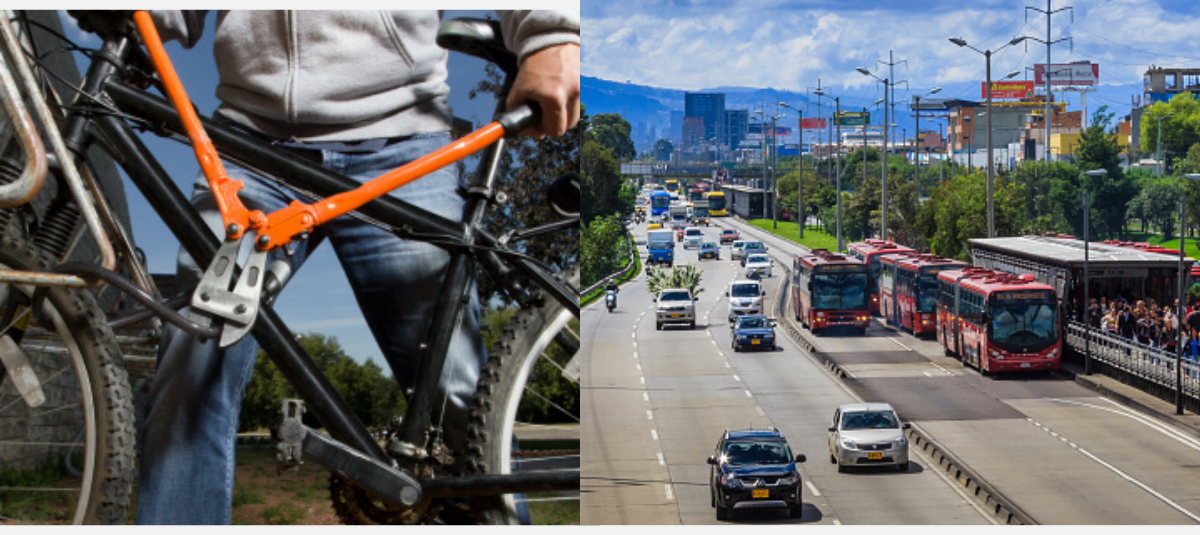 Hombre de 21 años se robó una bicicleta, intentó escapar en TransMilenio y fue capturado en flagrancia
