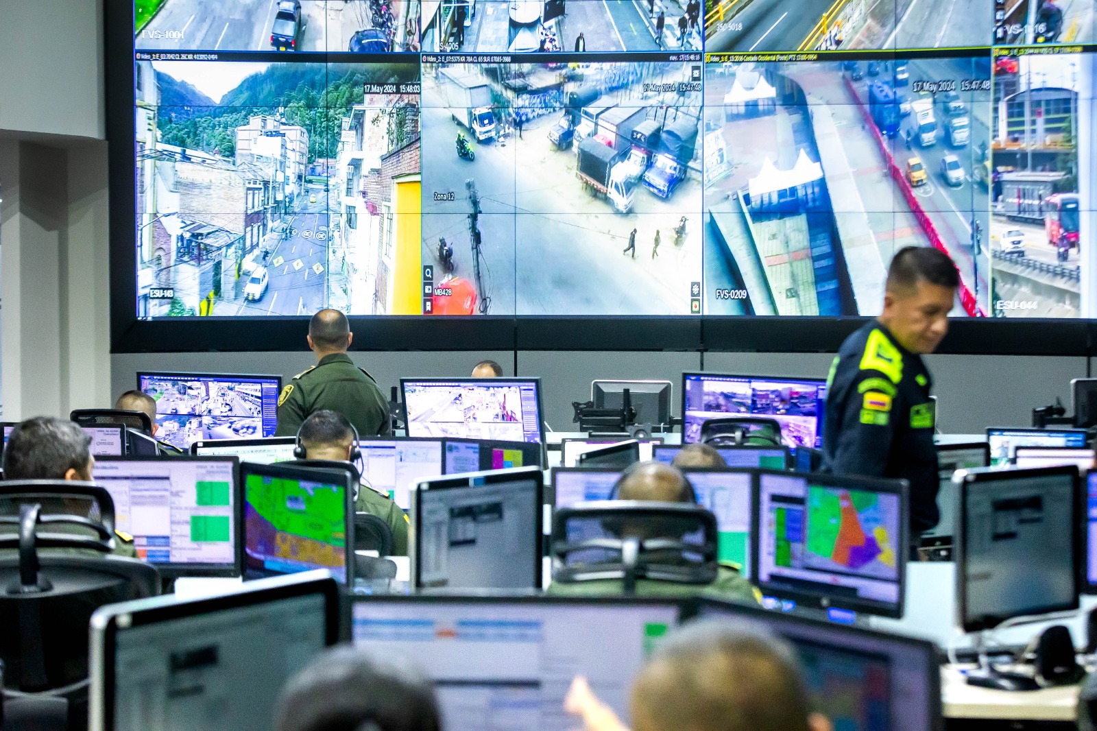 Cámaras de Seguridad de Bogotá