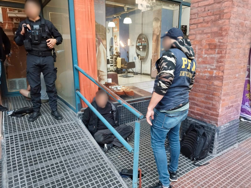 Peter Francis Kennedy, cuando fue detenido el 2 de octubre de 2024, en Argentina. Fue extraditado a Colombia el pasado 5 de marzo.