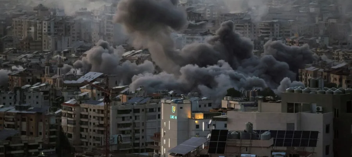 Bombardeos a  Beirut
