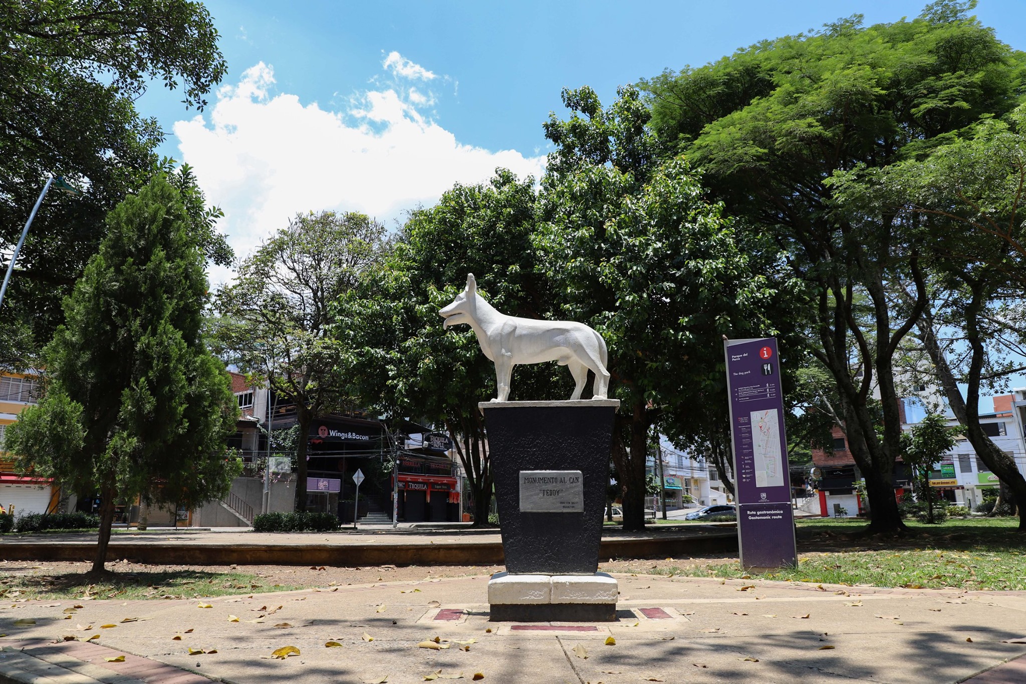 Parque del Perro, en el sur de Cali.