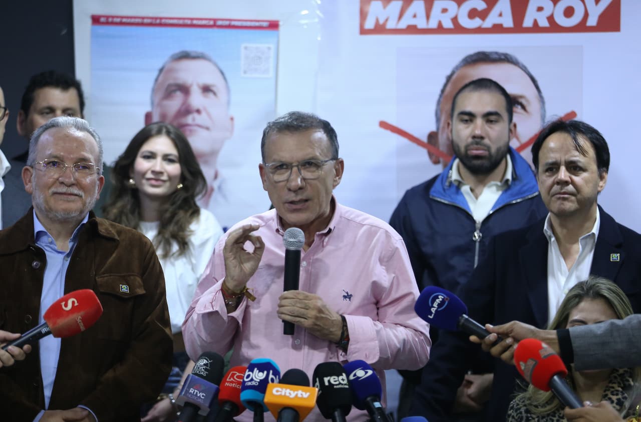 Roy Barreras, presidential candidate.