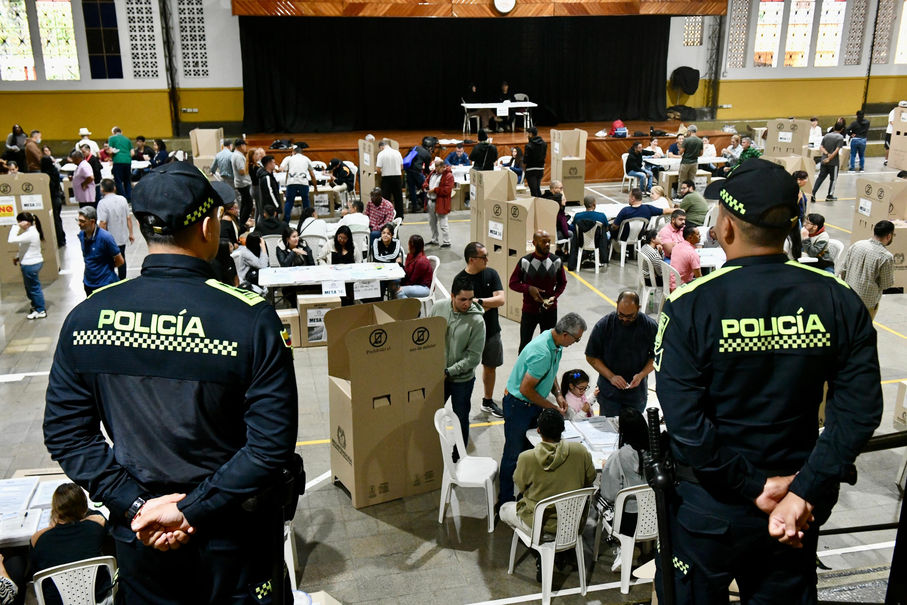 Seguridad elecciones en Medellín 2026