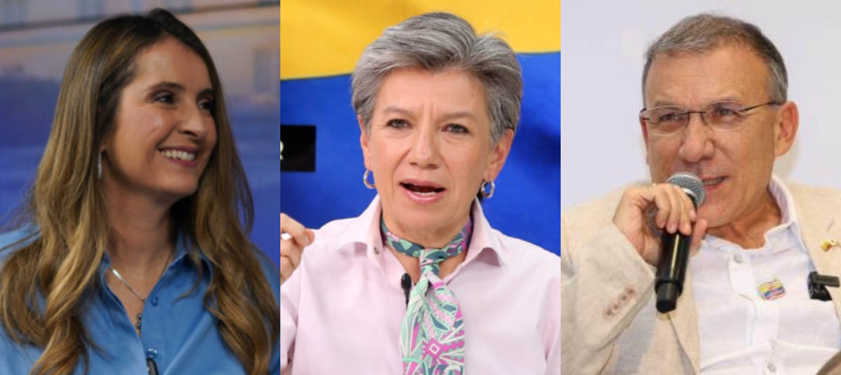 Candidatos ganadores de las consultas interpartidistas.