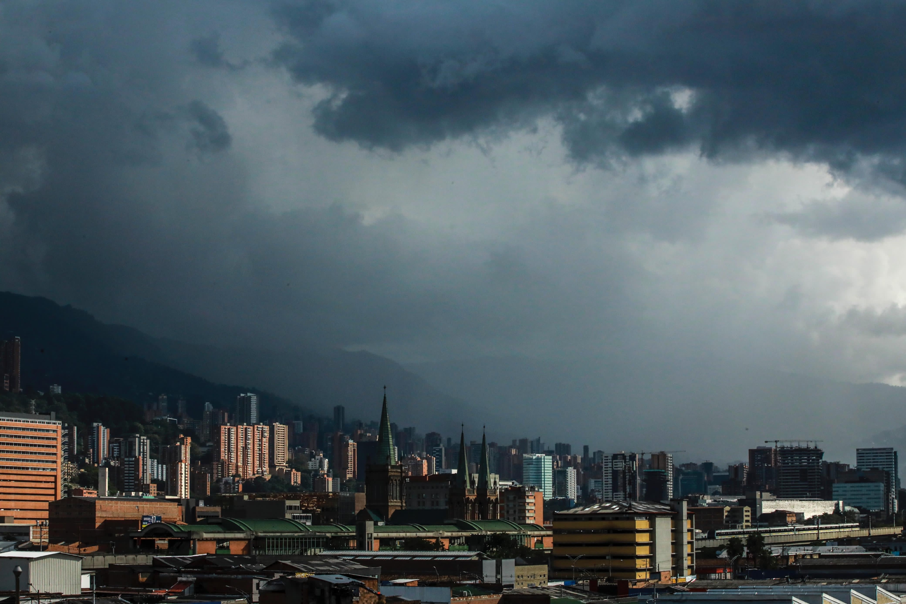 Temporada de lluvias en Medellín