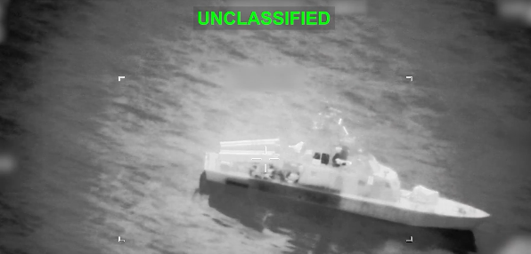 Ataque de EE. UU. a buque minador iraní, el 10 de marzo 2026