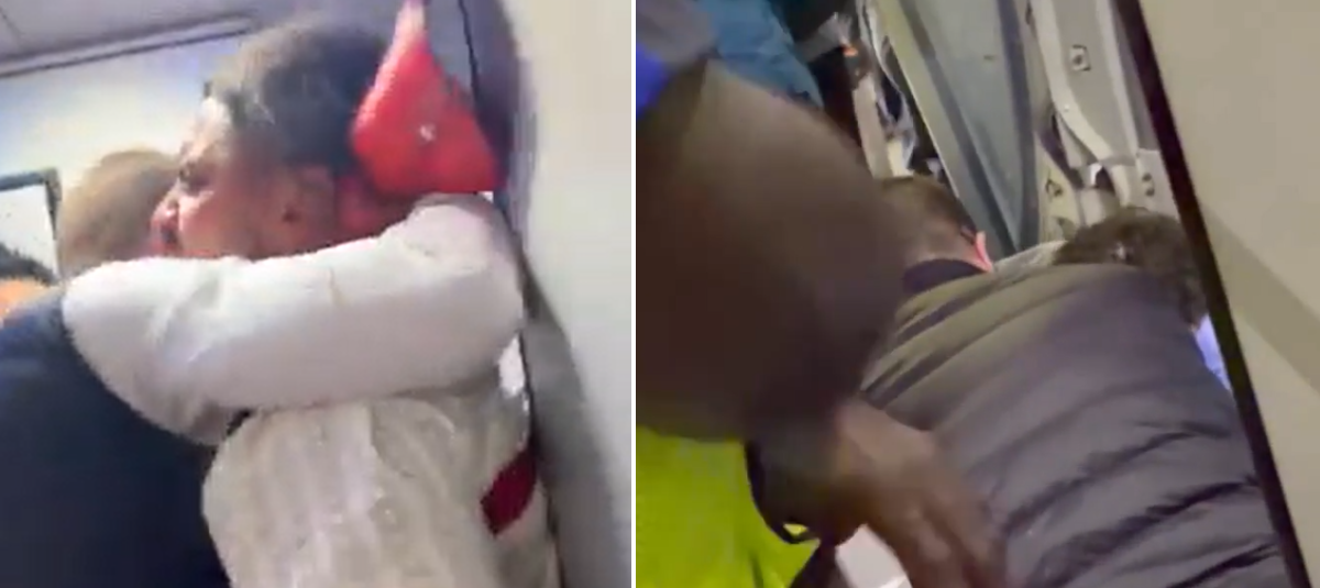 Intolerancia en un avión