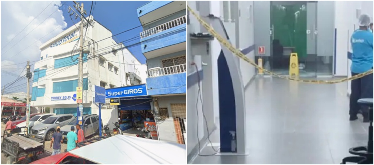 Balacera en IPS de Cartagena.