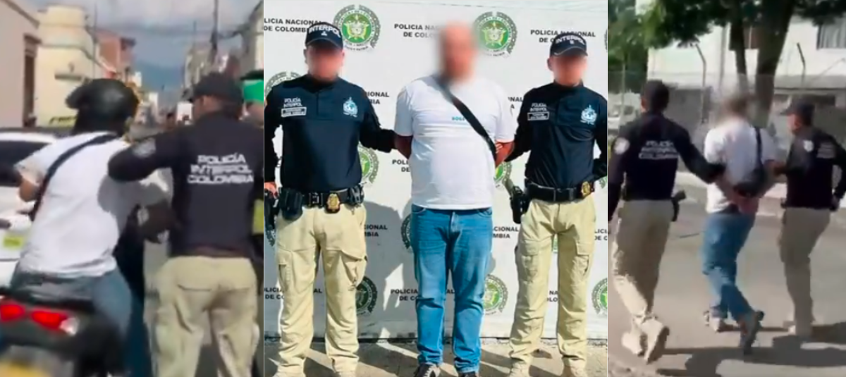 Capturado en Tulúa por la Interpol