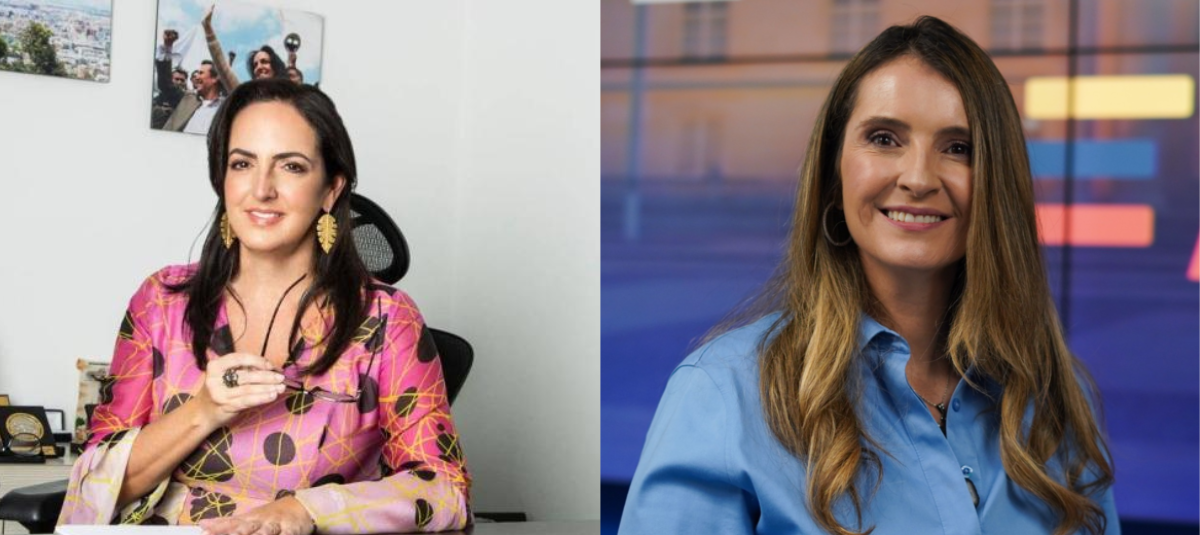 Paloma Valencia y María Fernanda Cabal.