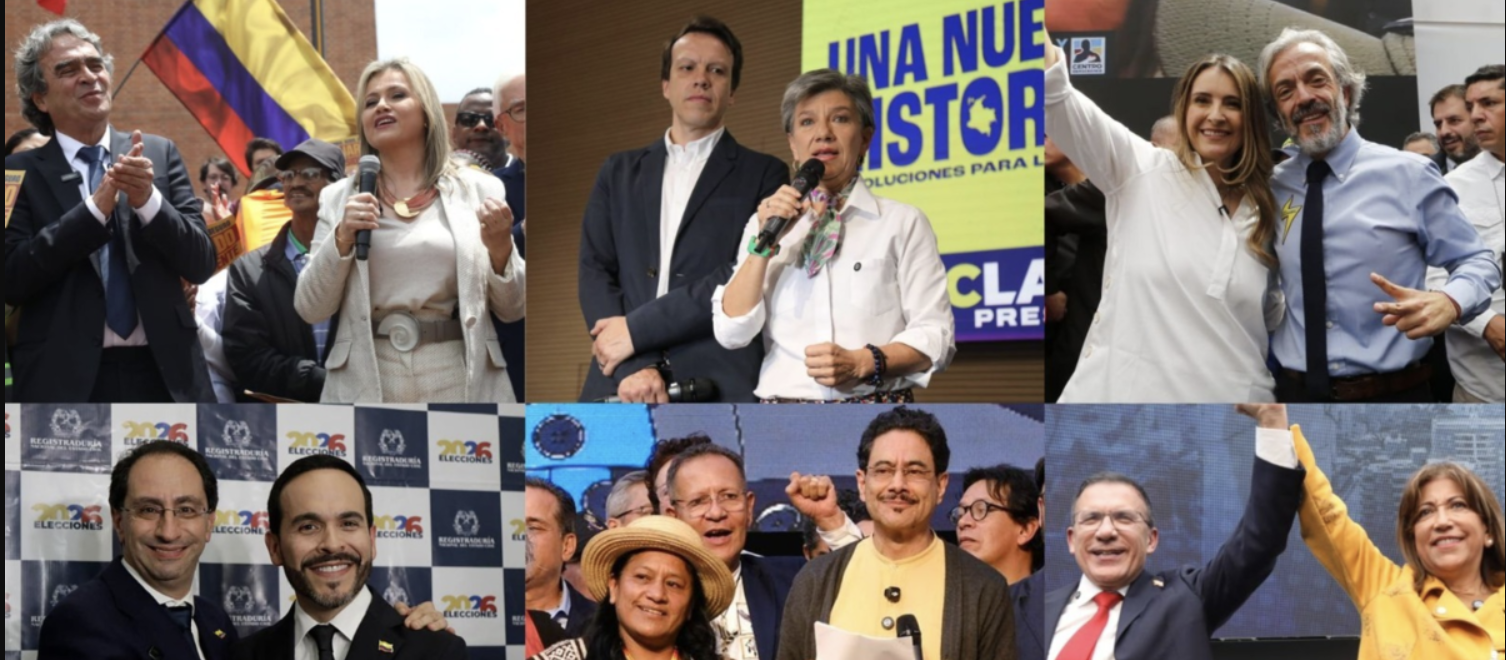 Candidatos presidenciales 2026.