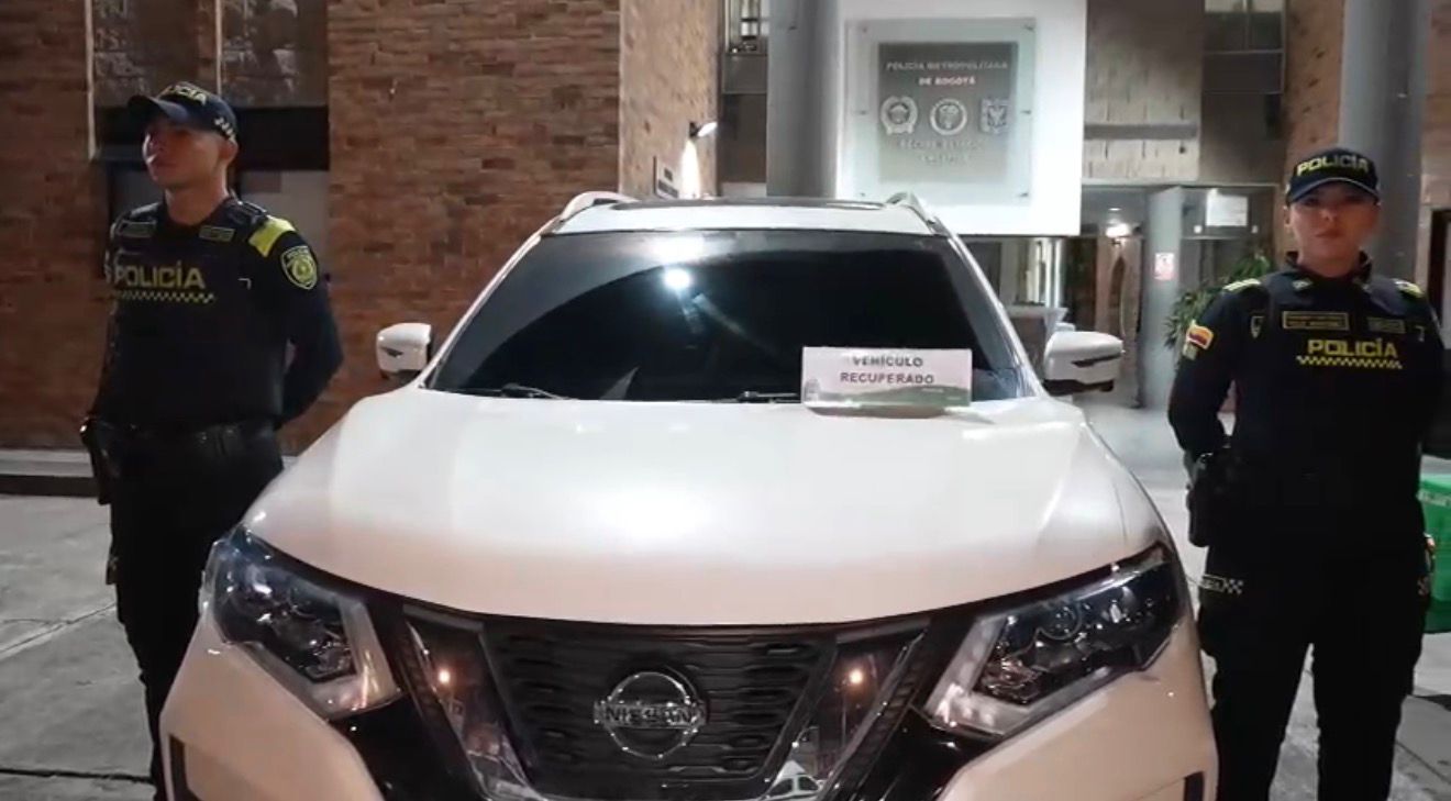 La captura de los dos hombres se realizó en el barrio La Clarita, en la localidad de Engativá.