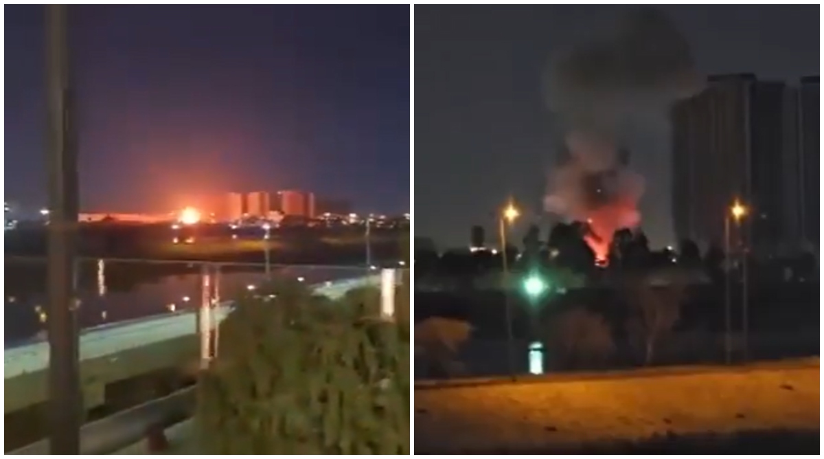 Embajada de Estados Unidos en Bagdad, capital de Irak, recibió un nuevo ataque aéreo iraní