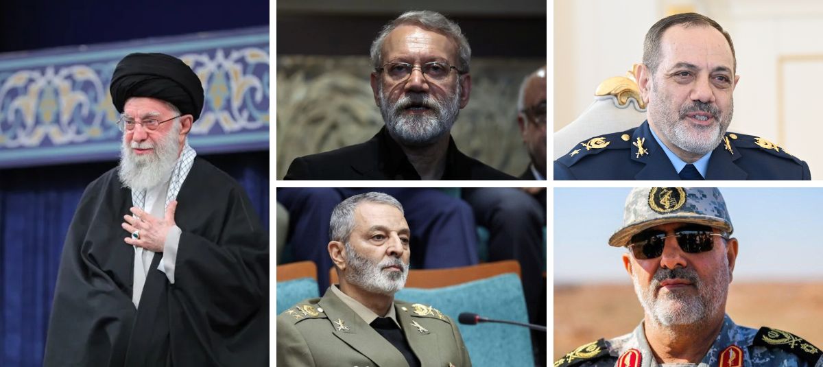 Lideres iranis muertos