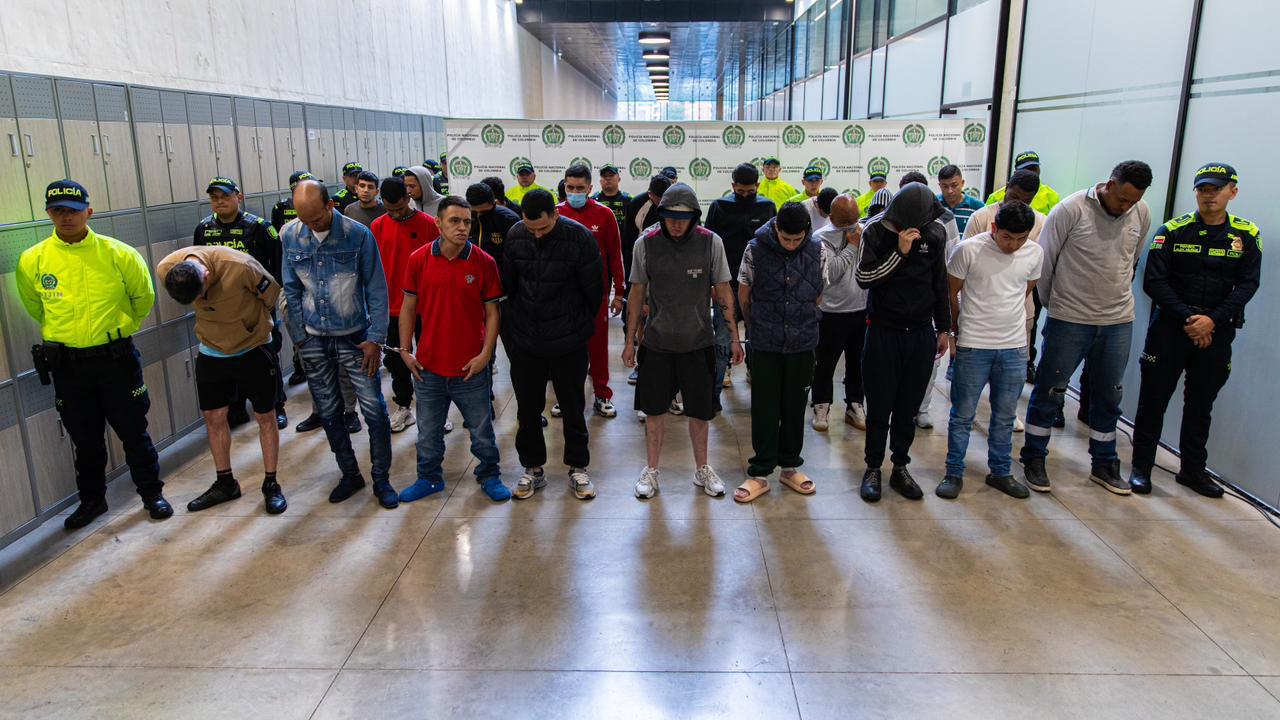 Homicidas capturados Bogotá