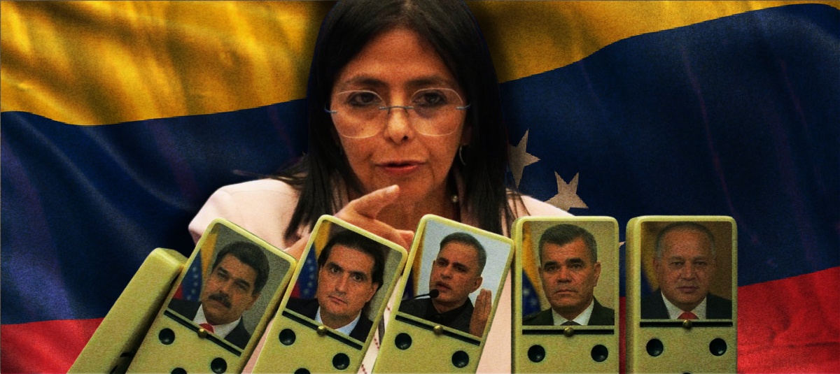 Delcy Rodríguez ha llevado a cabo una reconfiguración de sus figuras cercanas.