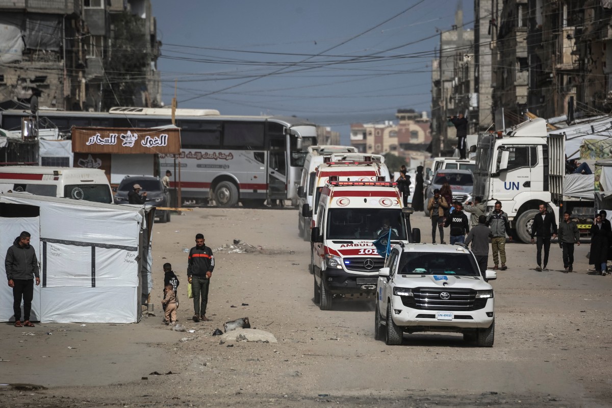 Paso fronterizo de Rafah, entre la Franja de Gaza y Egipto