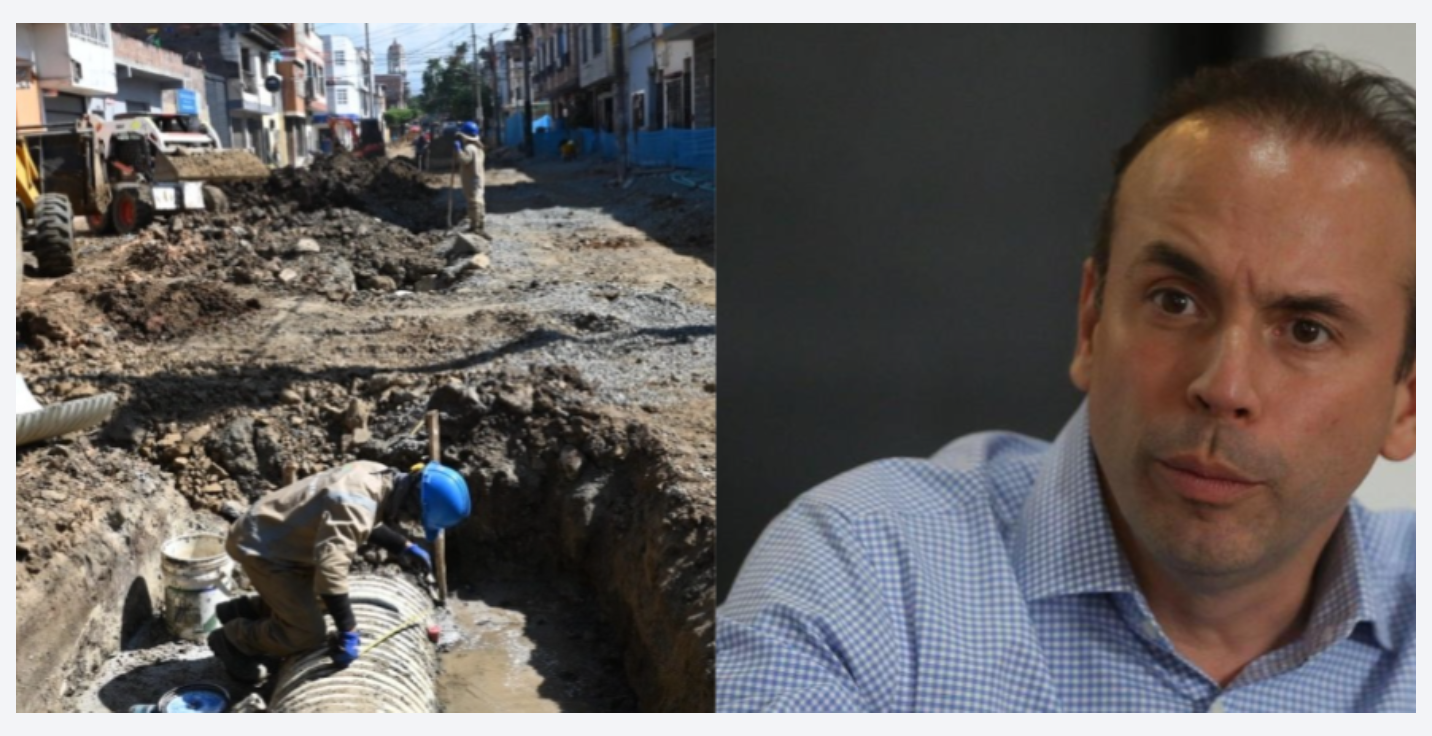 El alcalde Alejandro Eder explicó obras en Cali.