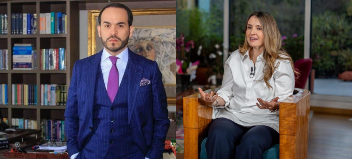 Abelardo de la Espriella y Paloma Valencia