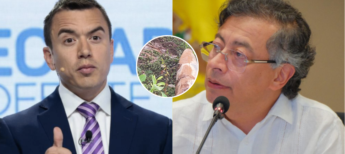 El presidente de Ecuador, Daniel Noboa, acusa a Gustavo Petro de inventar ‘cuentos’ por presión electoral y desmiente los 27 muertos en la frontera El presidente de Ecuador, Daniel Noboa, acusa a Gustavo Petro de inventar ‘cuentos’ por presión electoral y desmiente los 27 muertos en la frontera