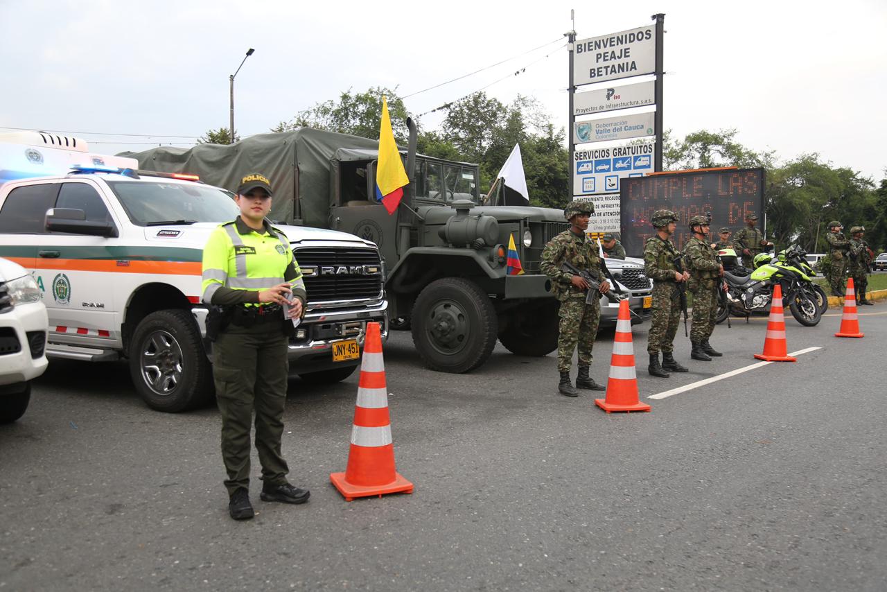 Corredores seguros en el Valle.