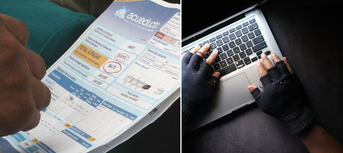 Fraudes en recibo del agua.