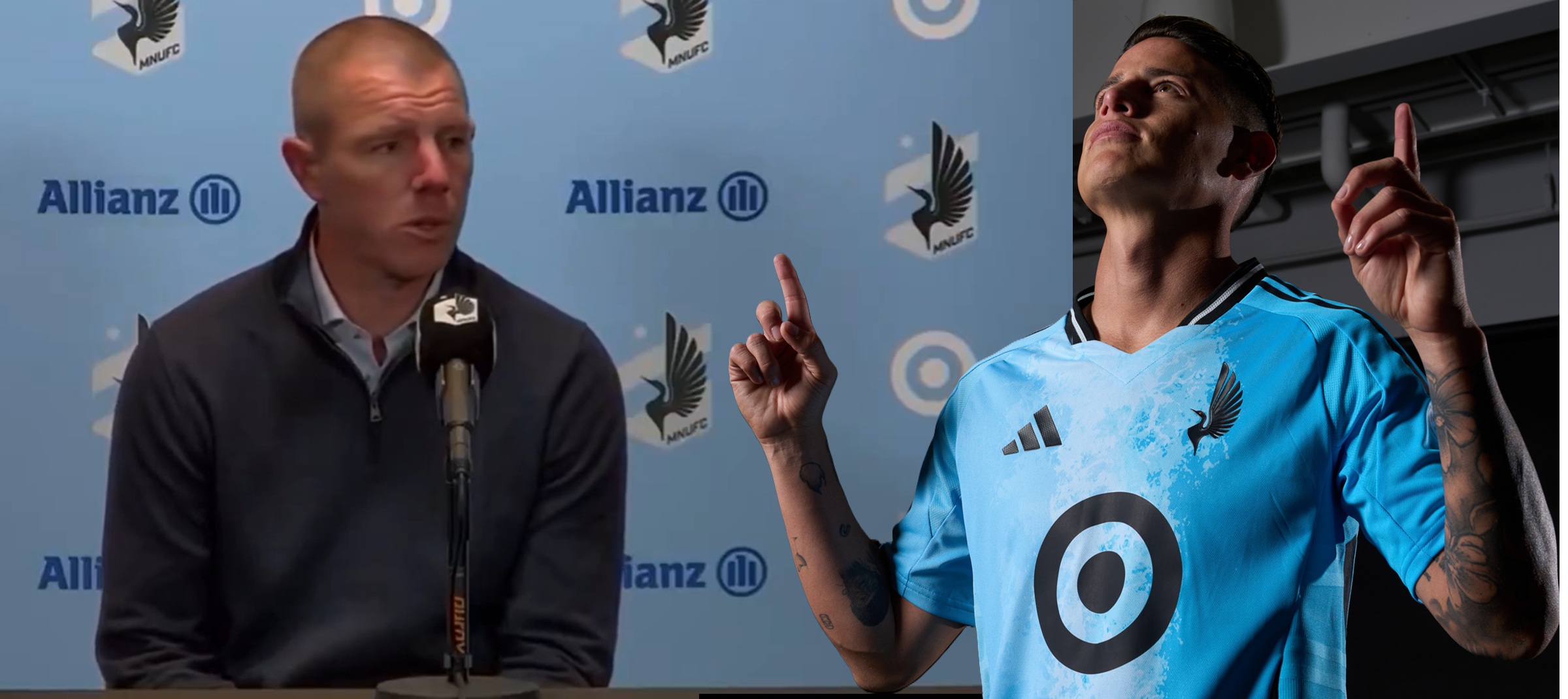 Cameron Knowles y James Rodríguez