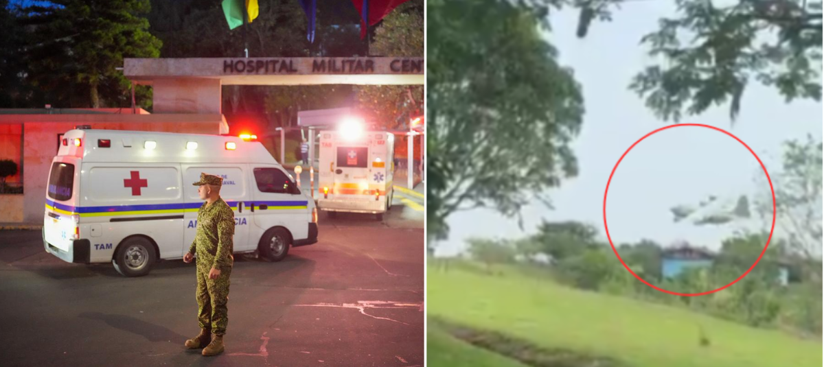 Testimonio de rescatista que asistió emergencia tras accidente del avión Hércules.