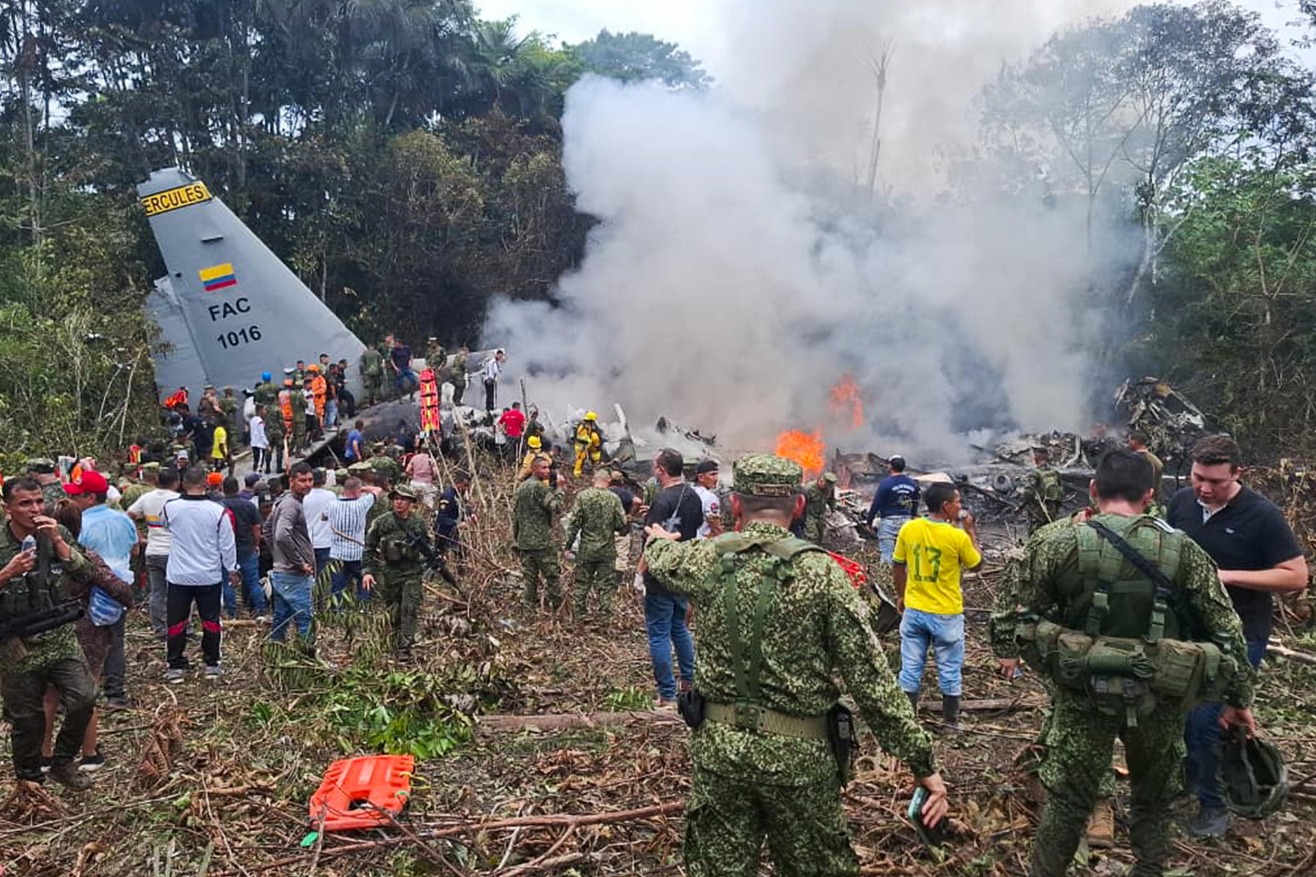 Accidente del avión C-130H Hércules de la Fuerza Aérea