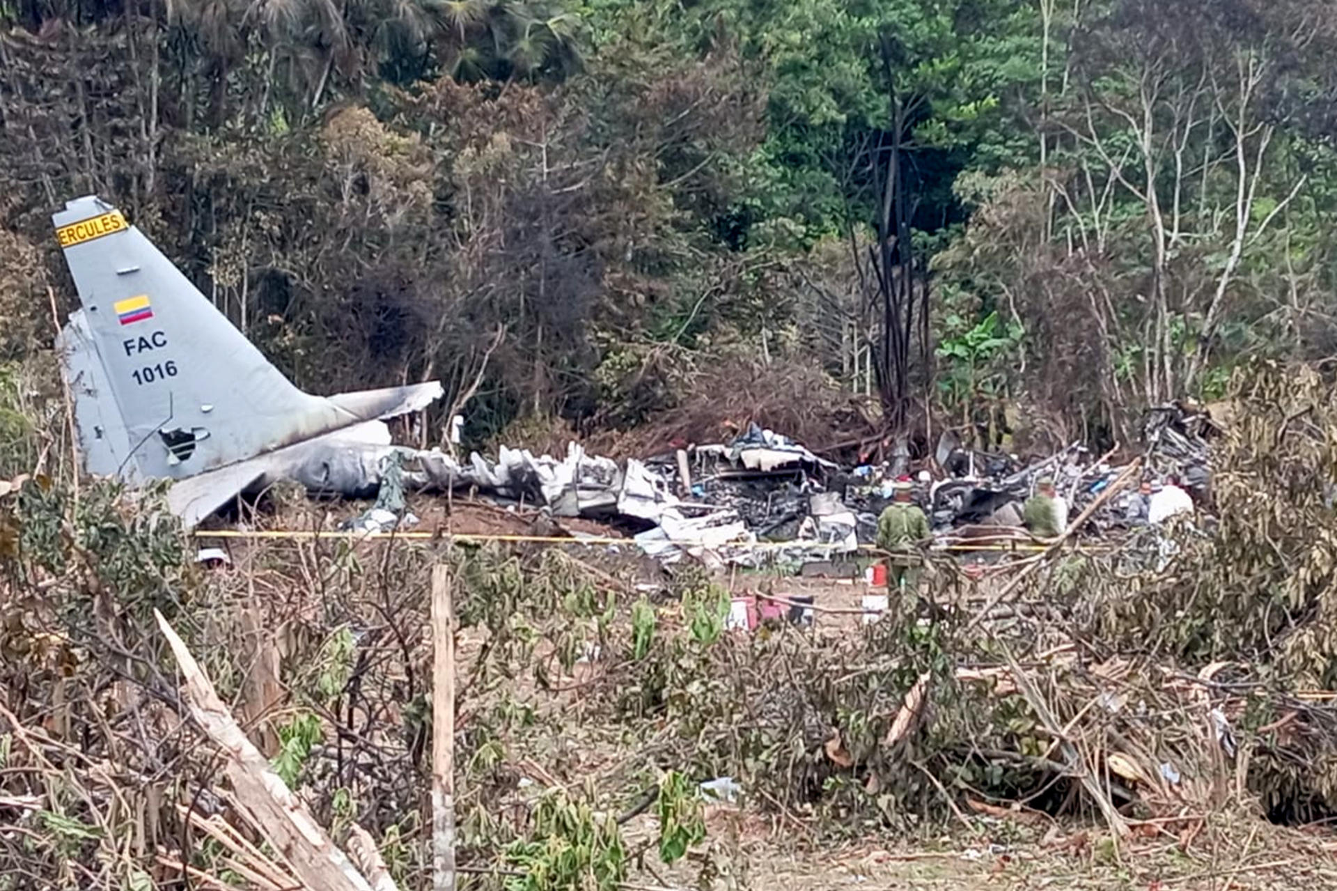 Accidente del avión C-130H Hércules de la Fuerza Aérea