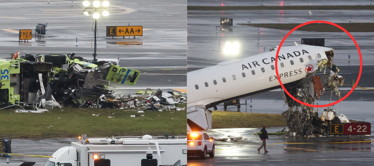 Revelan audio de torre de control cuando ocurrió choque mortal entre avión y camión en pista de aeropuerto de LaGuardia en Nueva York